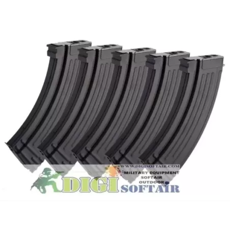 King Arms Box 5 caricatori da 600bb AK series