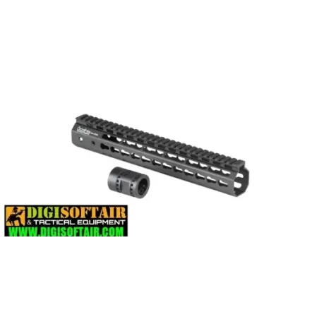 ARES ris 12" Keymod System Hand Guard Set black