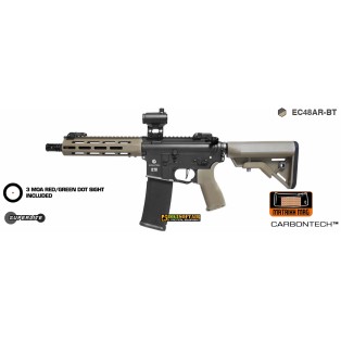 Digi Softair Custom V2 Evolution M4 Recon Superlite 10" Carbontech nero EC48AR