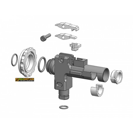 Buy CNC Hop Up Chamber AR15 M4 UNI RetroArms 6388