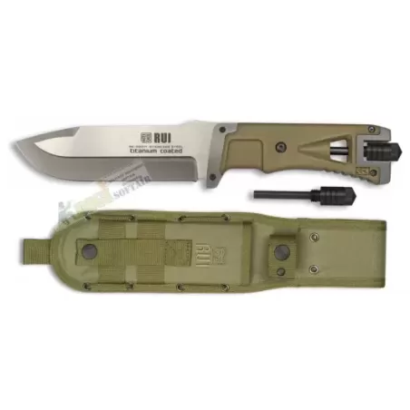 Coltello RUI 32071 tactical knife tan
