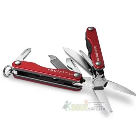 LEATHERMAN SQUIRT S4 ROSSO INFERNO