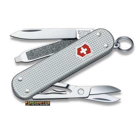 Vendita online Victorinox Classic Alox argento striato coltello multiuso