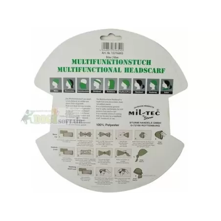 OD MULTI FUNCTION HEADGEAR Miltec 12216001 OD MULTI FUNCTION HEADGEAR Miltec 12216001