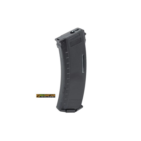 Mid-Cap magazine 130/ 30 rounds Arcturus EMM AK MOD1 Variable-Cap Windowed for AK replicas Black