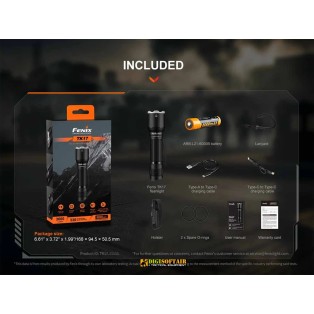 FENIX TK17 Tactical flashlight LED 3600 lumens 2