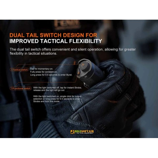 FENIX TK17 Tactical flashlight LED 3600 lumens