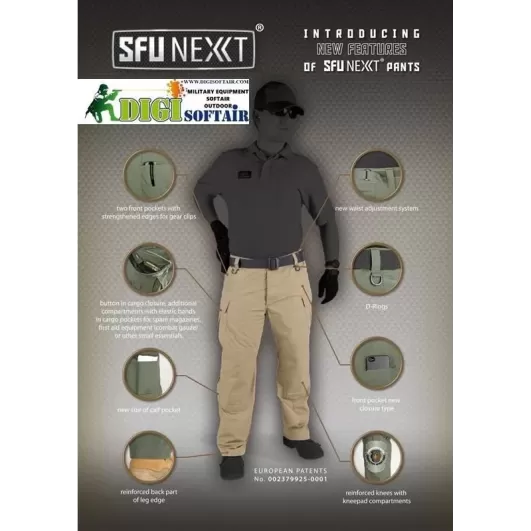 SFU Special Forces Uniform NEXT Pants Coyote Helikon Tex
