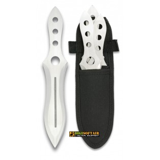 Coltelli da lancio Albainox 32061 con fodero in Nylon