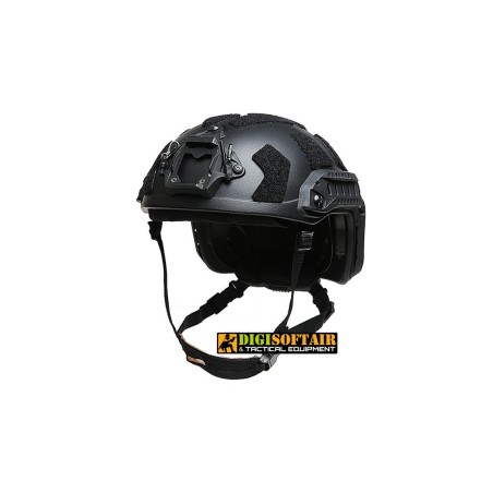 Helmet SF Super High Cut Quick Adjustment Helmet FMA Black