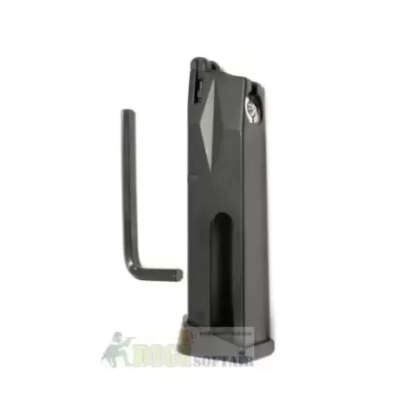 Short magazine for PT99 or PT92 stainless CO2 6mm 25BB's 215018