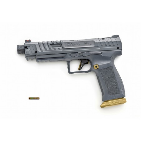 CANIK RIVAL 5.28 SFX Competition Gold & Grey — .50 CO₂ 12.7 joule marker