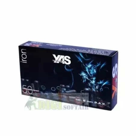 CARTUCCE A SALVE CAL. 8mm YAS IRON