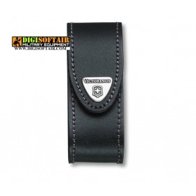 VICTORINOX Leather Belt Pouch Black 91mm 5/8 layers
