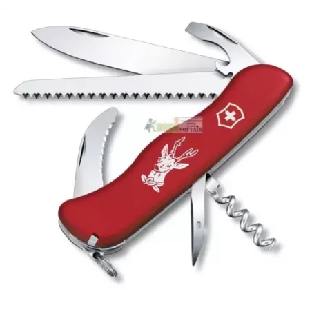 VICTORINOX HUNTER ROSSOcoltello multiuso VICTORINOX HUNTER ROSSOcoltello multiuso