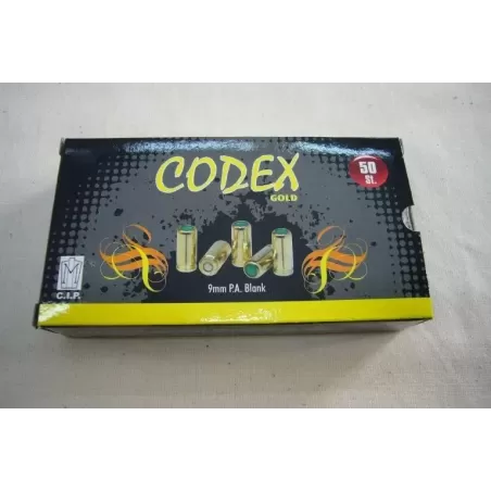 CARTUCCE CODEX A SALVE CAL. 9mm