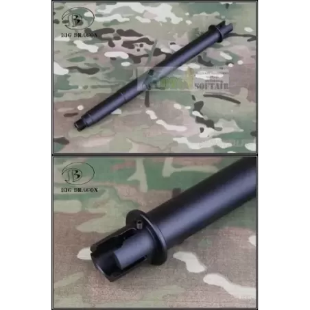 MK18 Aluminum Outer Barrel For AEG M4 Big Dragon