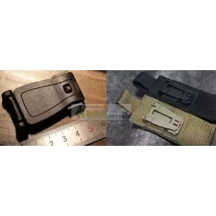 CONNETTORE PER SISTEMA MOLLE nero