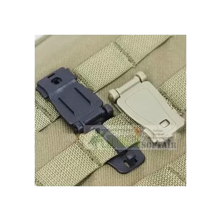 CONNETTORE PER SISTEMA MOLLE nero