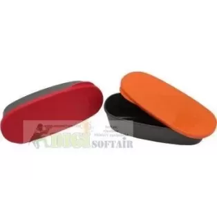 SNAPBOX OVAL 2 contenitori con coperchio rosso e arancio light my fire