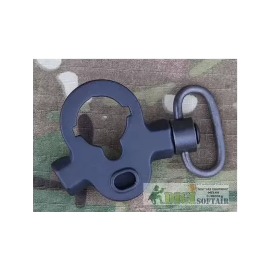 Troy OEM M4 battle sling mount Nero per ASG a GAS