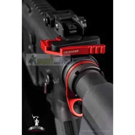 ROTATABLE TACTICAL SLING SWIVEL RED Crusader by VFC