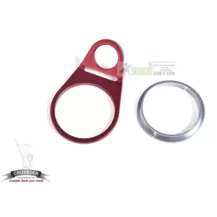 ROTATABLE TACTICAL SLING SWIVEL RED Crusader by VFC 2