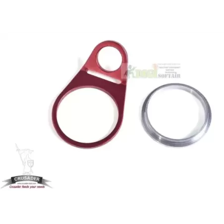 ROTATABLE TACTICAL SLING SWIVEL RED Crusader by VFC