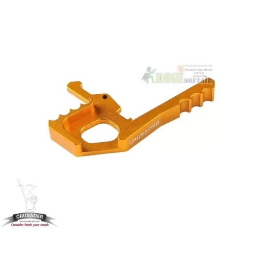 AMBIDEXTROUS TACTICAL CHARGING HANDLE LATCH GOLD crusader by VFC