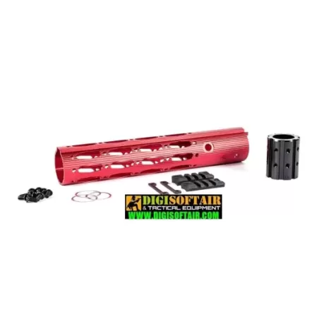 Dytac 10" Ergonomic Rail Red (M31.8 / P1.5)