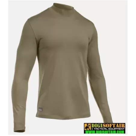 Under Armour ColdGear Infrared Tactical Fitted Crew Brown Under Armour ColdGear Infrared Tactical Fitted Crew Brown