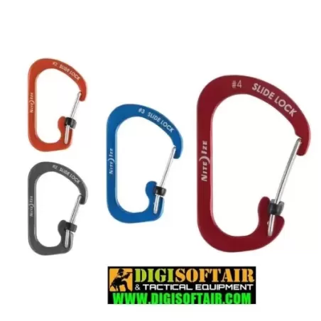 SlideLock® Carabiner Aluminum 2 Nite Ize SlideLock® Carabiner Aluminum 2 Nite Ize
