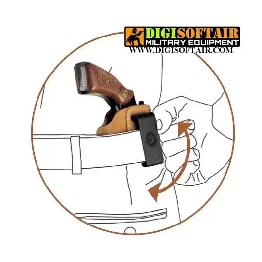 Vega holster IR3 fondina interna in pelle scamosciata