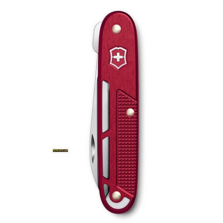 Victorinox Onefold Alox — minimalist folding knife red (Alox)
