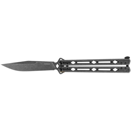 Kershaw Lucha BlackWash 5150BW — Butterfly Knife 11,7 cm, dual KVT