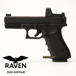 Raven by Nuprol EU8 red dot incluso, gas blowback pistol