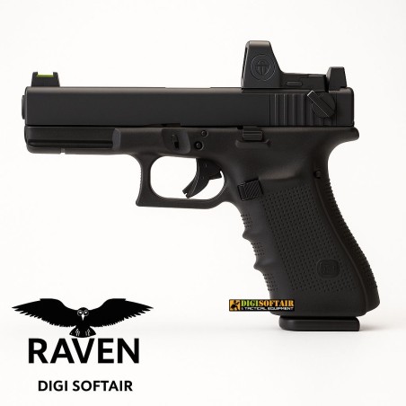Raven by Nuprol EU8 red dot incluso, gas blowback pistol Raven by Nuprol EU8 red dot incluso, gas blowback pistol