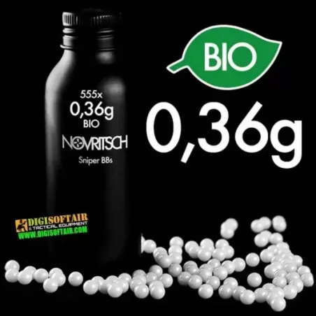 Novritsch 0,36g x 555pcs Sniper BIO BBs