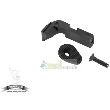 Crusader STEEL MADE EXTENDED MAGAZINE COMPETITION RELEASE sgancio caricatore maggiorato per glock stark arms (vfc)
