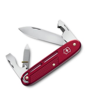 Victorinox Synergy Alox — coltellino 9 funzioni, Alox Rosso 0.8216.20