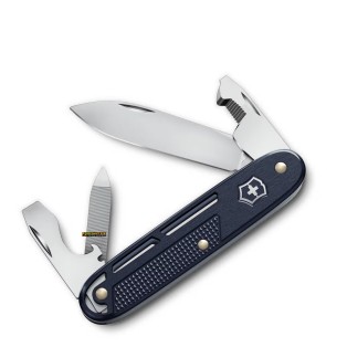 Victorinox Synergy Alox — coltellino 9 funzioni, Alox Dark Blue 0.8216.20