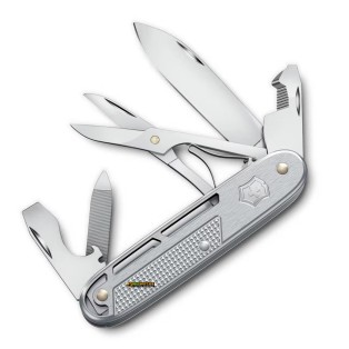 Victorinox Synergy X Alox — coltellino 10 funzioni, Alox argento 0.8226.26