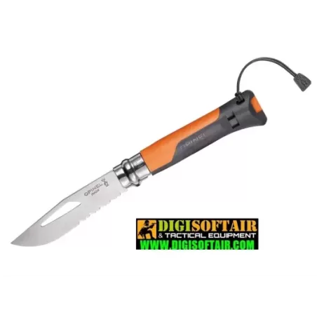 Opinel N° 8 O utdoor orange knife
