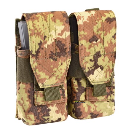 Openland double magazine pouch Italian Camo M4 AK Cordura OPT-008C 04