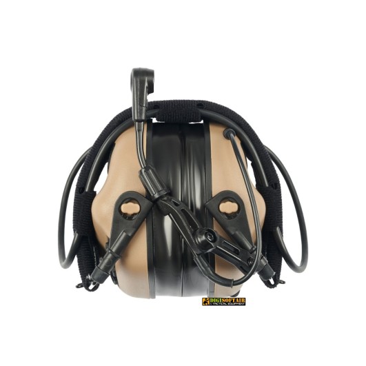 Tactical Earmor M32 Plus Electronic Headset Tan