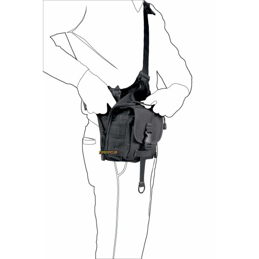 Vega Holster 2B31 Cargo Bag Urban Multitasca, black