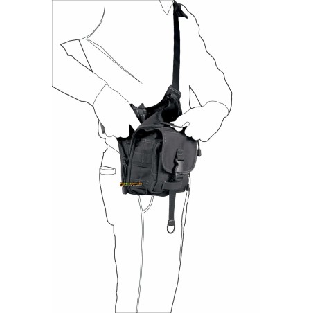 Vega Holster 2B31 Cargo Bag Urban Multitasca, black