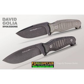 Golia Viper Tecnocut evoluzione  by T. Rumici - Black Micarta VT4003ECB coltello