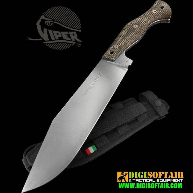 Carnera Viper Tecnocut VT4006SWBW machete stone washed blade