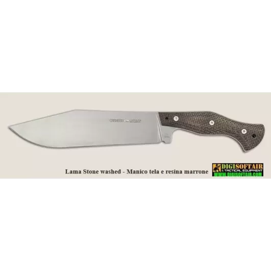 Carnera Viper Tecnocut VT4006SWBW machete stone washed blade